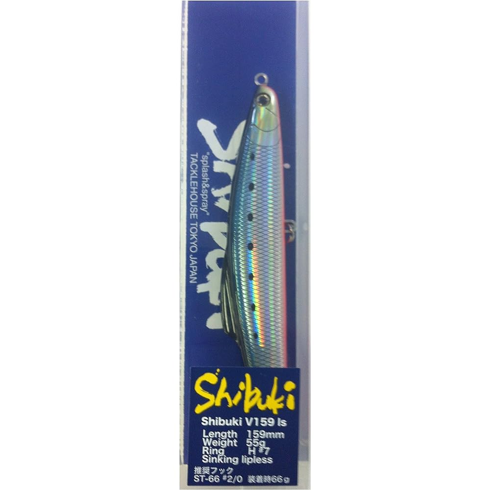 TackleHouse Minnow Shibuki LS Lipless Sinking Vls Lure