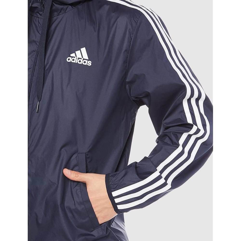 [Adidas] Prime Green Essentials 3 Stripes Windbreaker 31319 Men's