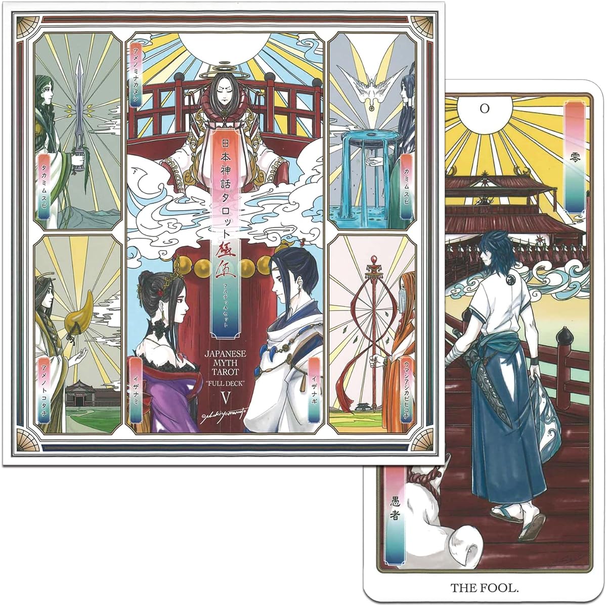 Tarot Card Fortune Telling Japanese Mythology Tarot Extreme Full Deck Set Go [The World of Japanese Mythology Drawn by Naoki Yamamoto]