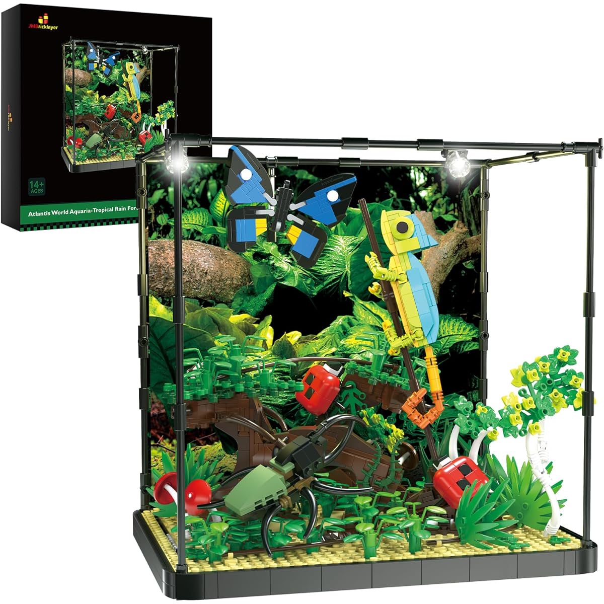 JMBricklayer Atlantis World Aquaria Rainforest Building Blocks