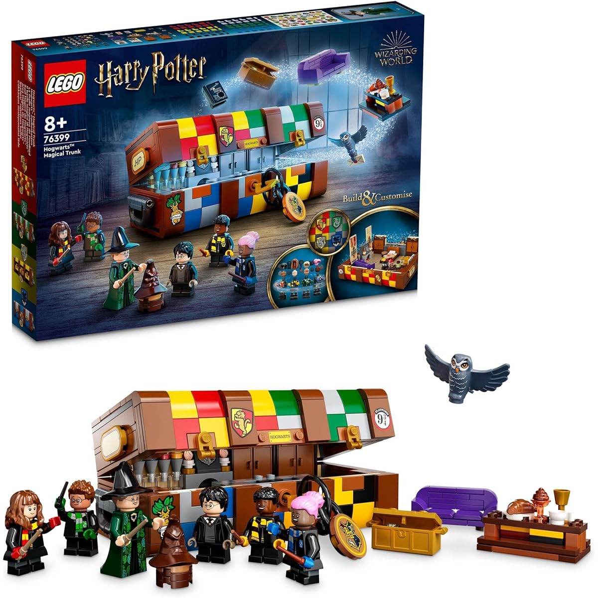 LEGO Harry Potter Hogwarts(TM) Magical Trunk 76399 Toy Blocks Gift Fantasy Boys Girls Ages 8 and up