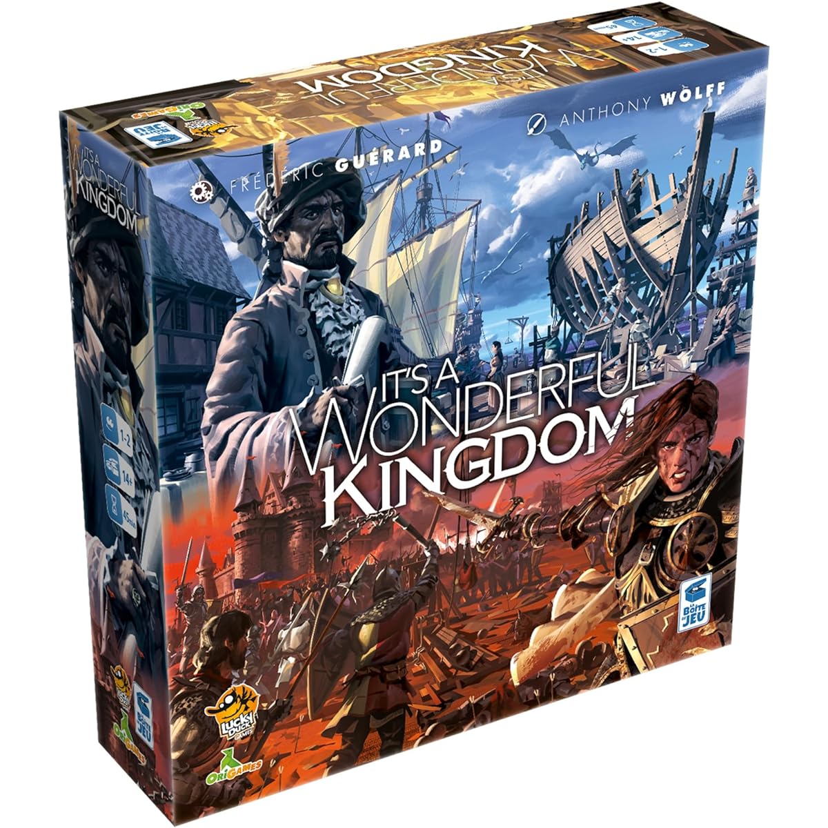 It's a Wonderful Kingdom (board game, English edition) It's a Wonderful Kingdom.