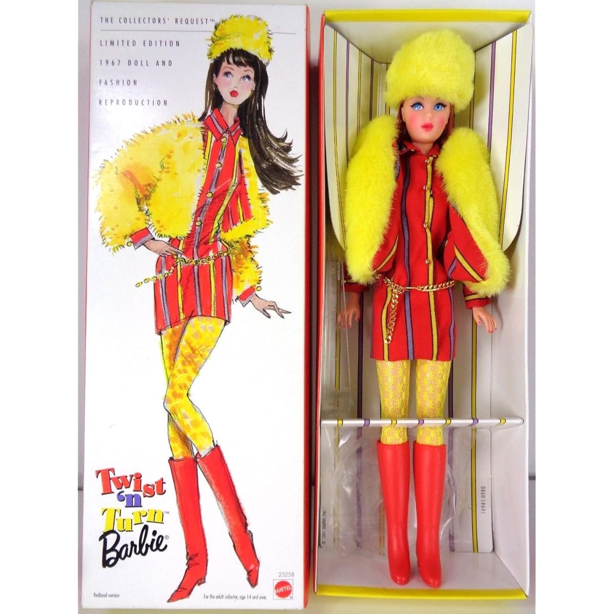 Twist 'n Turn Barbie Redhead Twist 'n Turn Barbie