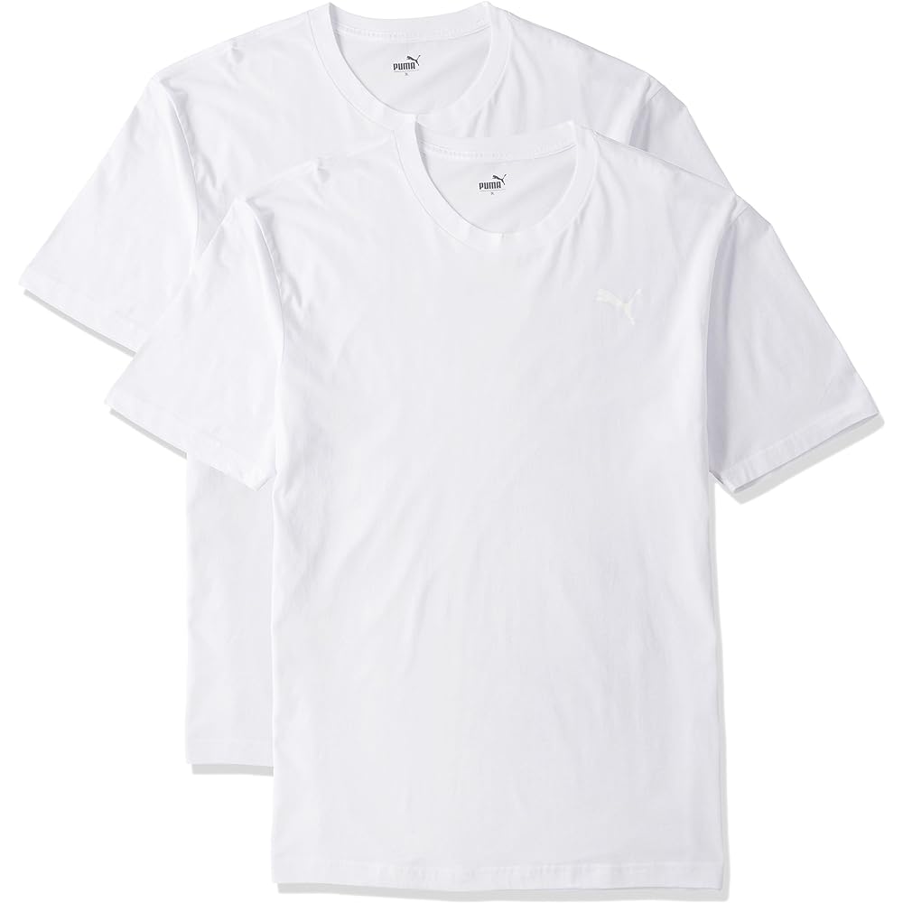 (PUMA) PUMA Large Size 2P Antibacterial and Odor Resistant Short Sleeve T-Shirt 1011495213 [Men's]