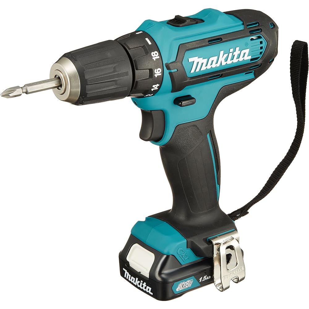 Makita Rechargeable Driver Drill 1.5Ah (Battery, Charger, Case Included) DF331DSHX