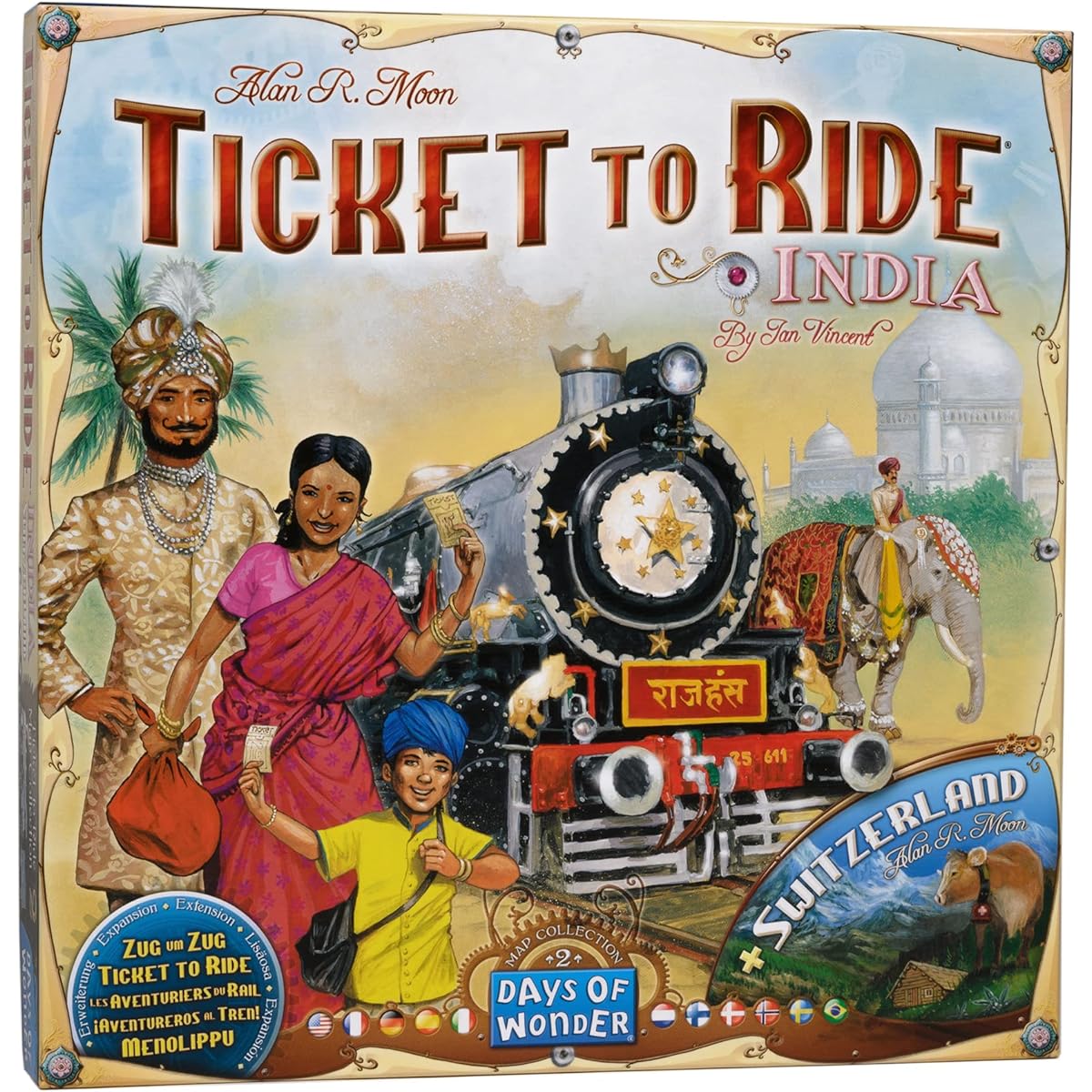 Ticket To Ride: INDIA Board Game