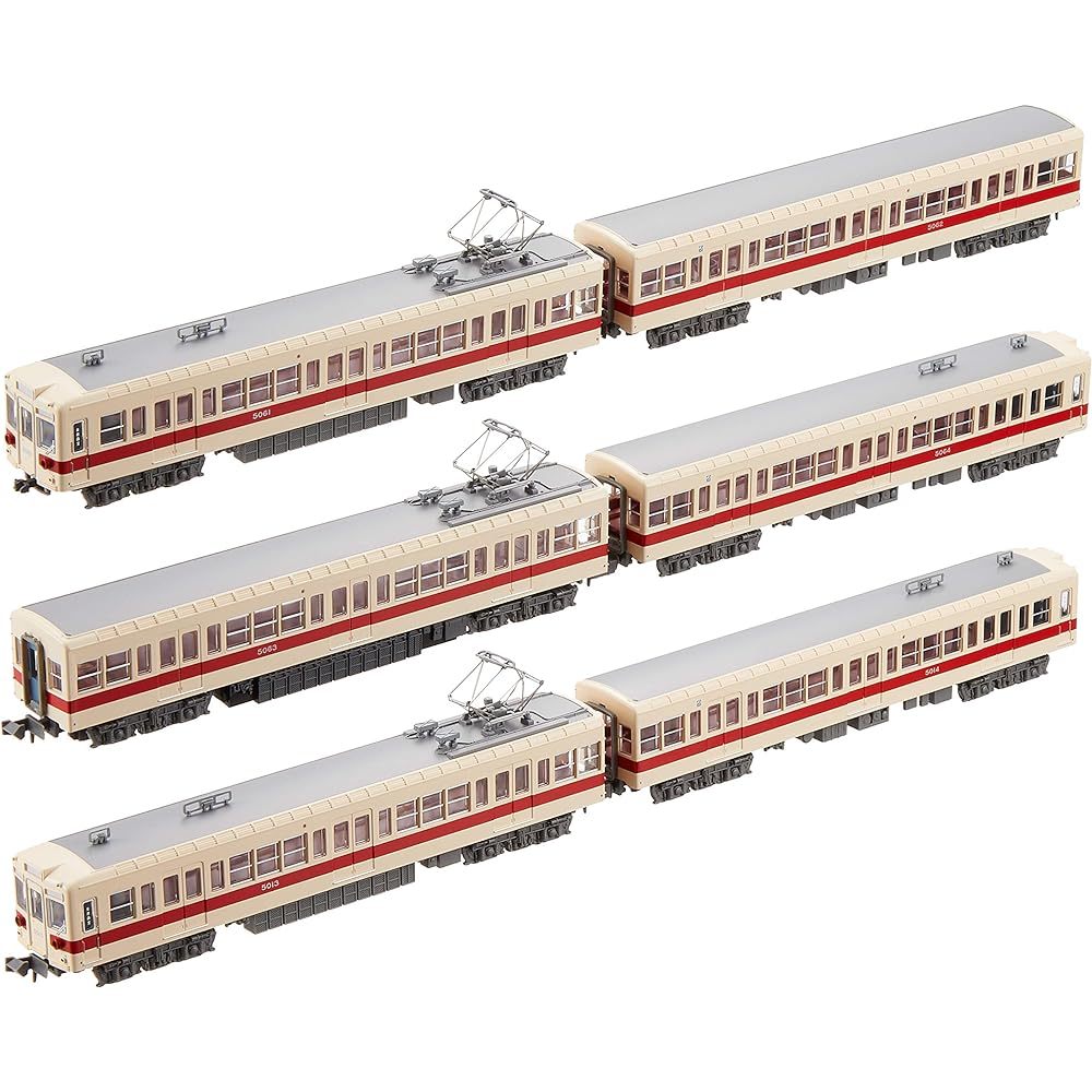 Micro Ace N Gauge Toei Type 5000 Old Paint 6-Car Set A7980 Railway Model Train