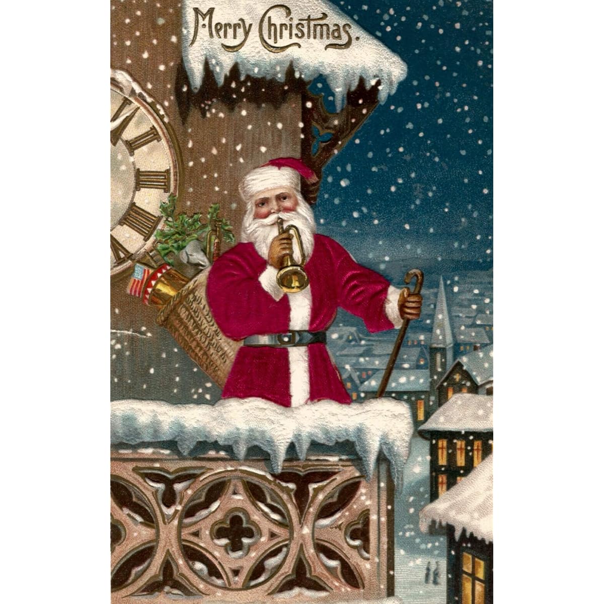 Nautilus Puzzles Wooden Christmas Jigsaw Puzzle - Seasonal Notes - 249 Unique Wooden Pieces - Made in the USA - A challenge for any puzzle lover.