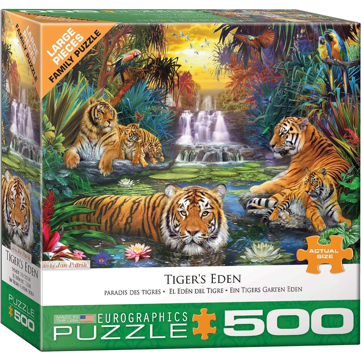 TIGERS EDEN PUZZLE