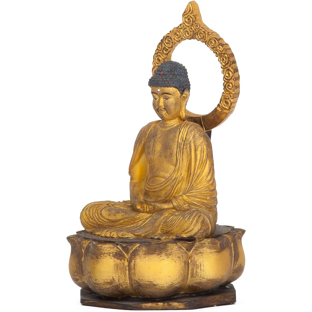 [Officially supervised by Toji Temple] Amida Nyorai miniature Buddha statue [Kukai 21 three-dimensional mandalas commemorating the 1200th anniversary of the founding of the Shingon sect]
