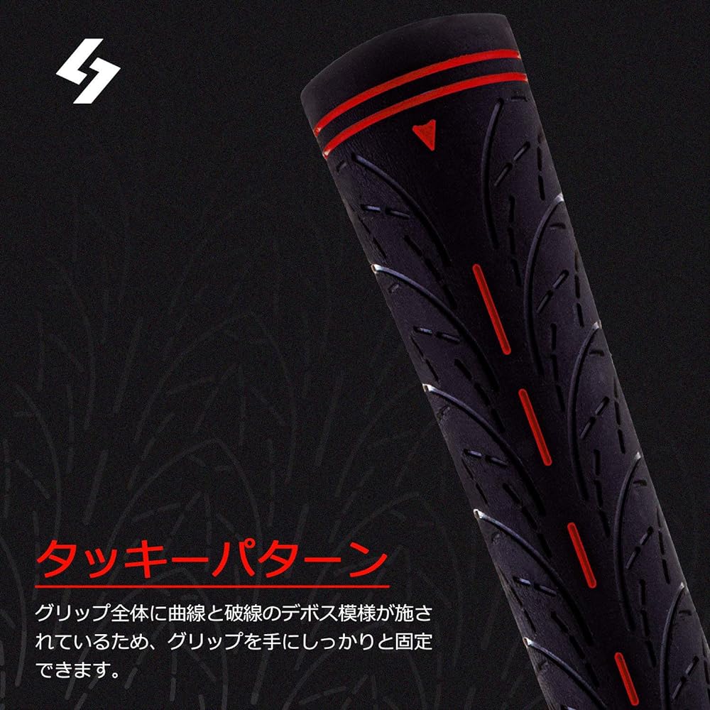 [Set of 8] SAPLIZE Non-slip Rubber Golf Grip (for Iron and Wood Clubs) 4 Colors