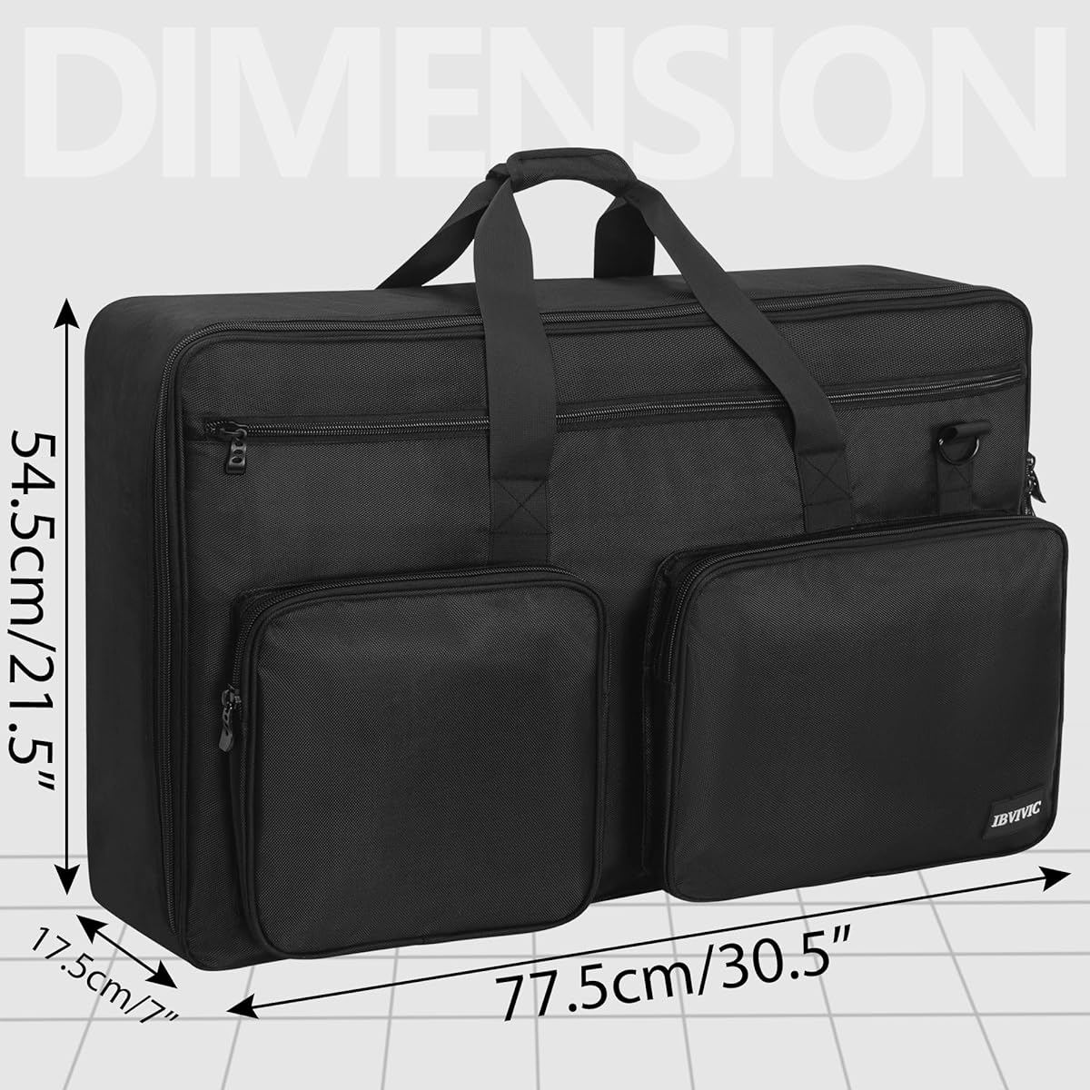 IBVIVIC Lightweight Controller Storage Bag Case for DDJ 1000 1000SRT/DDJ FLX10/DDJ RX2/DDJ RX3/DDJ REV7