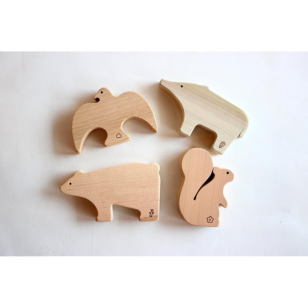 Playing with nature Good Toy Selected Products Oak Village Wooden Toys Forest Animals