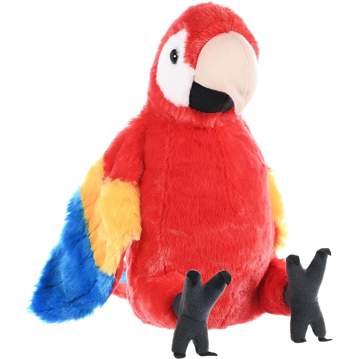 Wild Republic Macaw Plush Toy, Realistic Bird, Soft to the Touch, 12" W25 x D29 x H26cm 12249