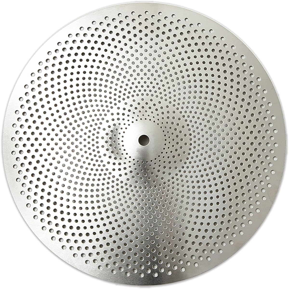 Low Volume 12 Inch Splash Cymbal 12 Inch Practice Splash Cymbal Quiet Splash Cymbal (Silver)