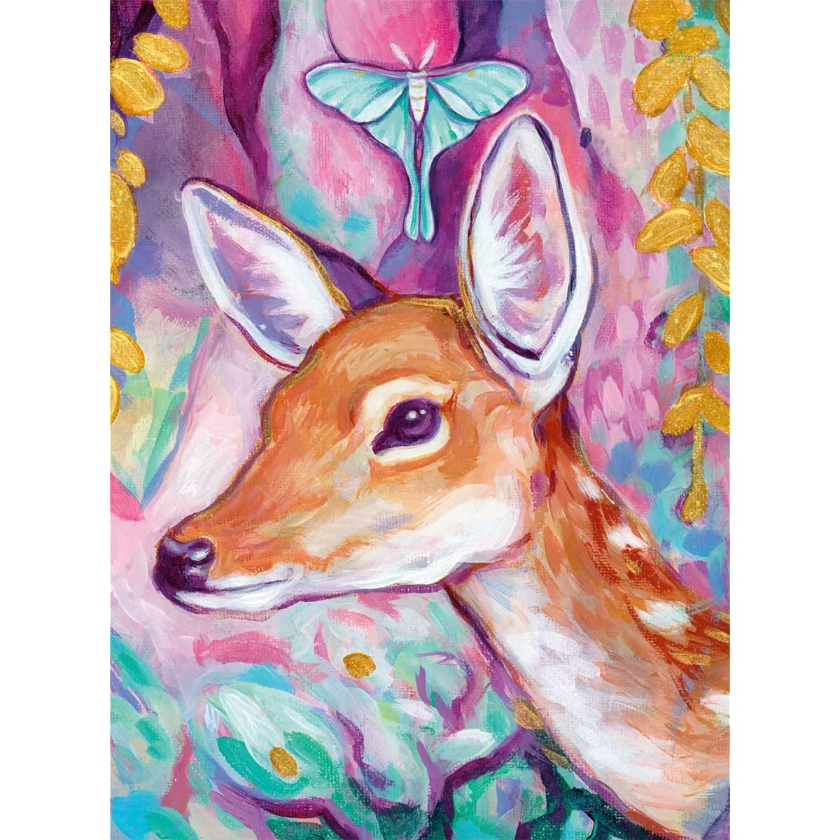 Buffalo Games Jigsaw Puzzle Luna and Fawn 1000 Pieces
