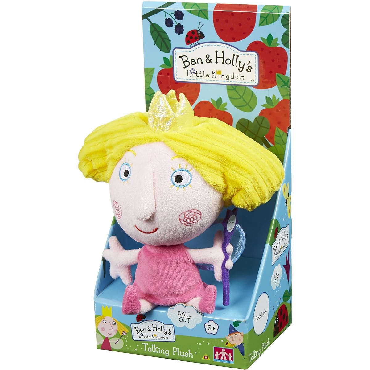 Ben and Holly's Little Kingdom - Holly - English Speaking Plush Toy 18 cm - Random Model