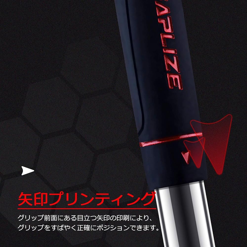 [Set of 8] SAPLIZE Non-slip Rubber Golf Grip (for Iron and Wood Clubs) 4 Colors