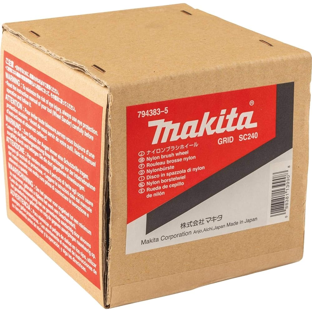 Makita Nylon Brush Wheel 120-240 for Sander A-23357