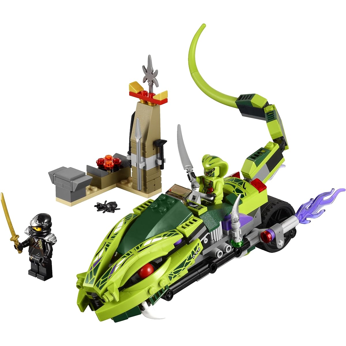 [LEGO] LEGO Ninjago 9447 Lasha's Bite Cycle 4653077 [Parallel import goods]
