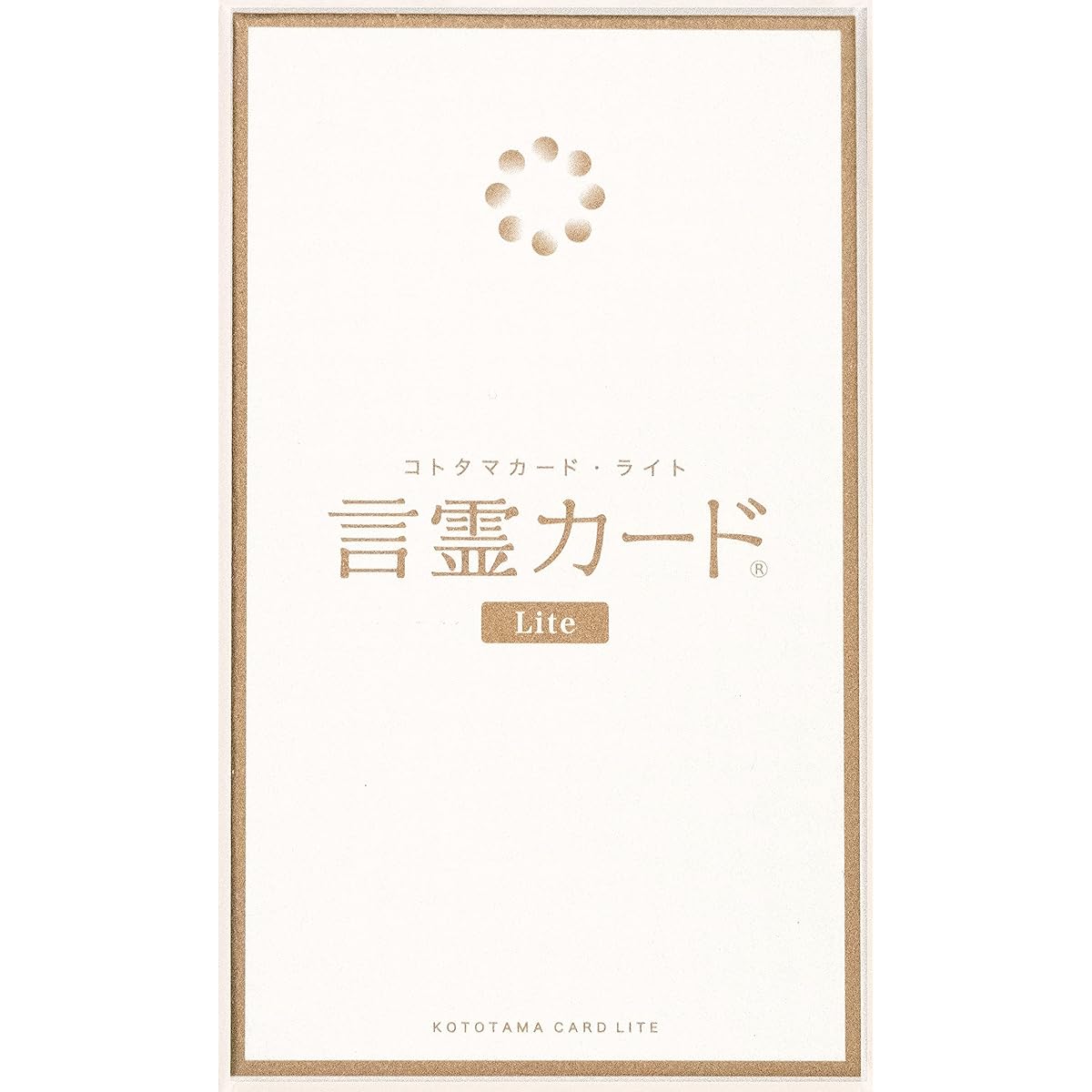 Kotodama Card [Official] Kototama Card Lite｜The function of the 50 sounds of Yamato words with 50 pictures and modern words