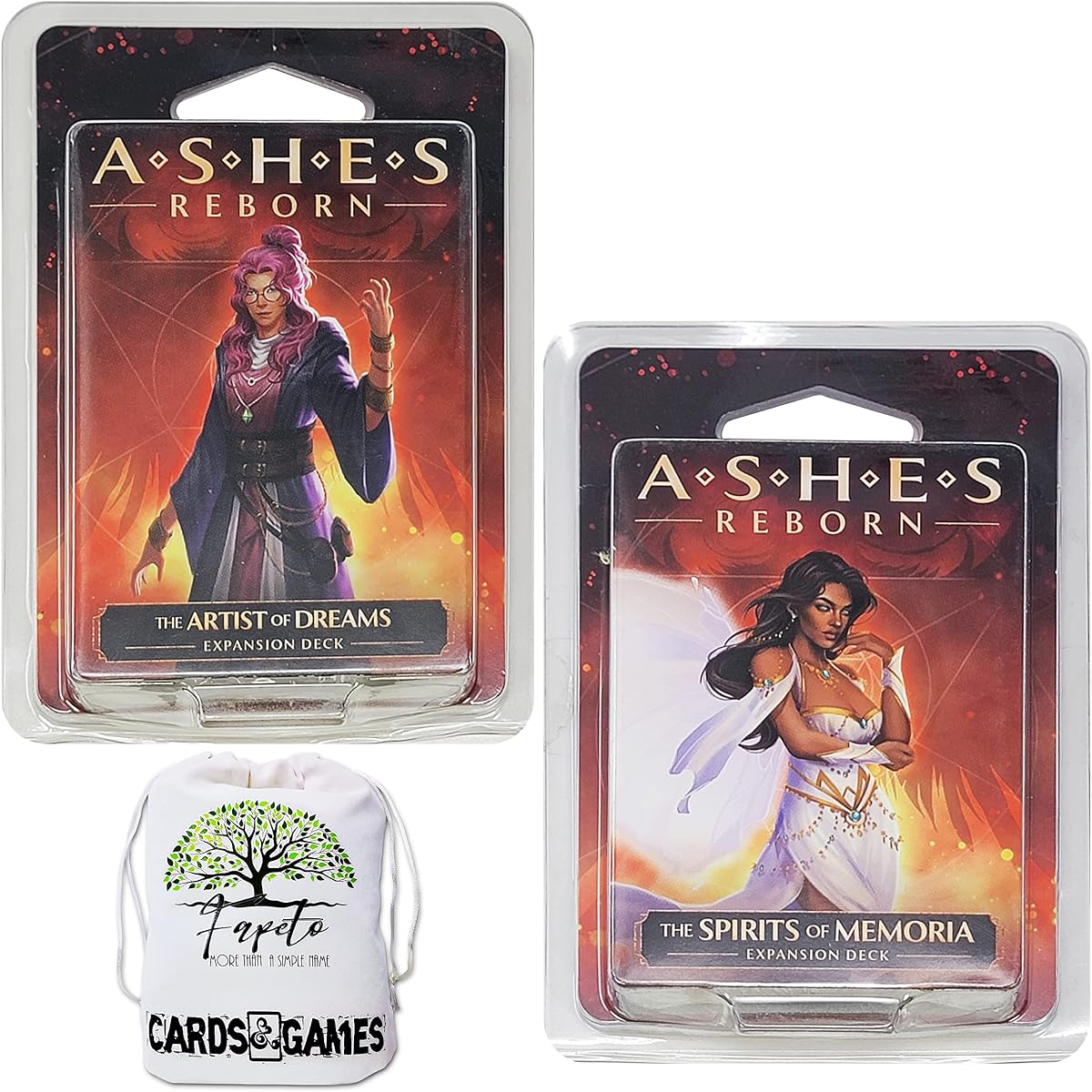 Fapeto More Than a Simple Name Drawstring Bag Ashes Reborn Expansion Pre-assembled Deck: Dream Artist, Spirit of Memoria