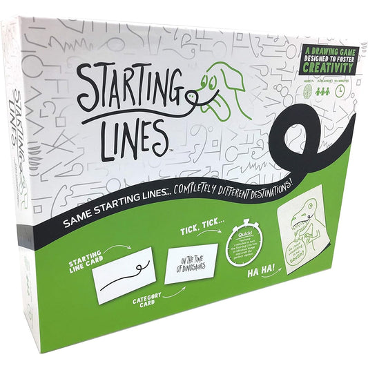 Starting Lines Creativity Drawing Game