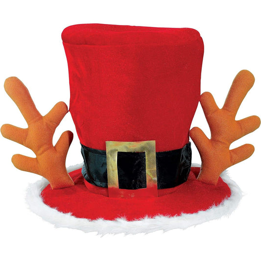 17 in. Christmas Mad Hatter Christmas Hat