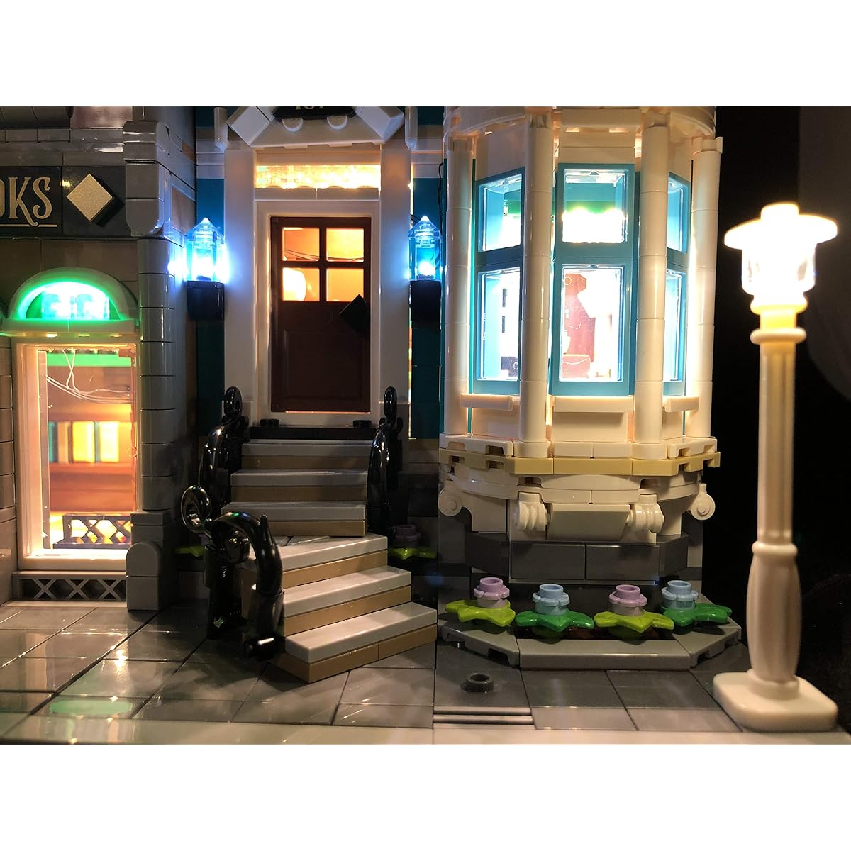 Brick Loot Deluxe LED Light Kit Lego Creator Expert Bookshop Set 10270 (Lego set not included)