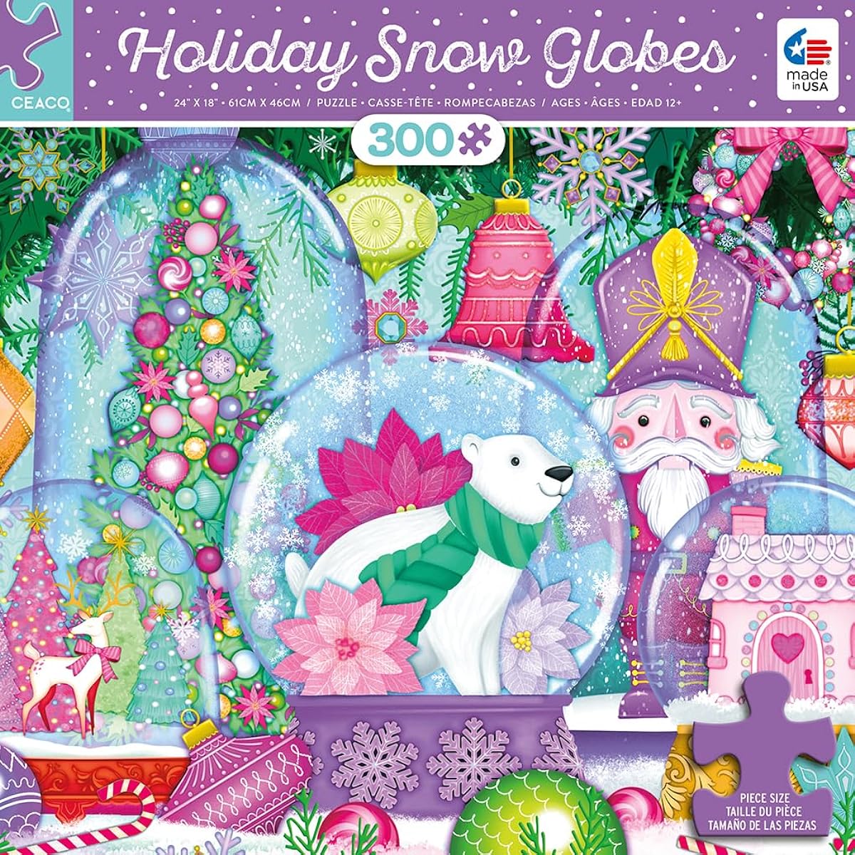 Ceaco - Holidays - Snow Globe - 300 Piece Jigsaw Puzzle