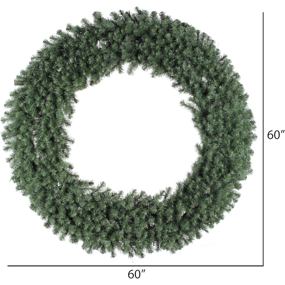 Vickerman Douglas Fir Wreath 20" Unlit 60" Green A808760