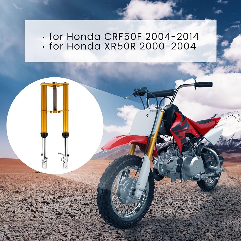 Front Fork Shock Suspension Assembly Honda CRF50F 2004-2014 XR50R 2000-2004 50cc 70cc 90cc 110cc Dirt Bike 1pc