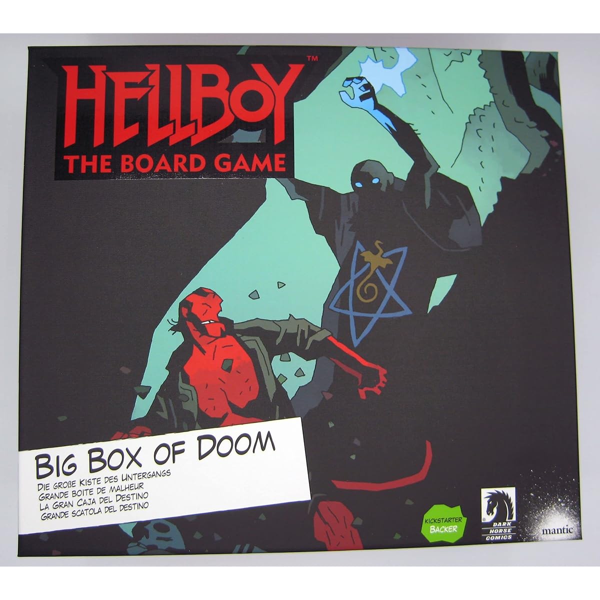 Hellboy The Board Game - Big Box of Doom | Kickstarter Edition | Co-op Game | Pledge of Doom