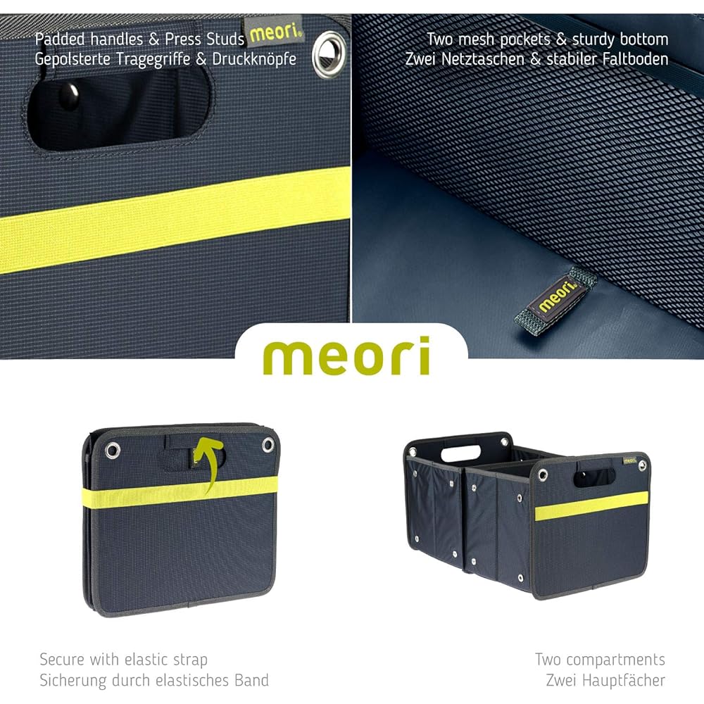 meori storage box outdoor navy blue L A100072