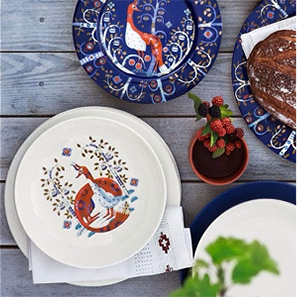 [Regular Imported Product] iittala Coffee Cup & Saucer Taika Width 16.5cm x Depth 16.5cm x Height 11cm Blue Approx. 200ml 1054172