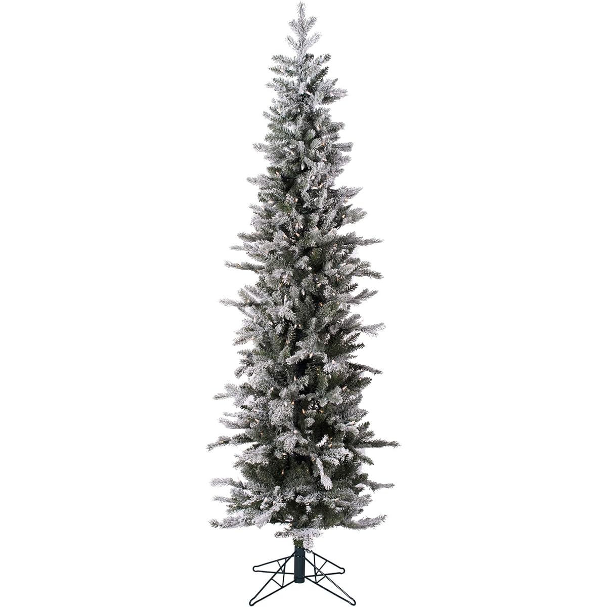 Vickerman Frosted Tannanbaum Artificial Christmas Tree, 9' Green