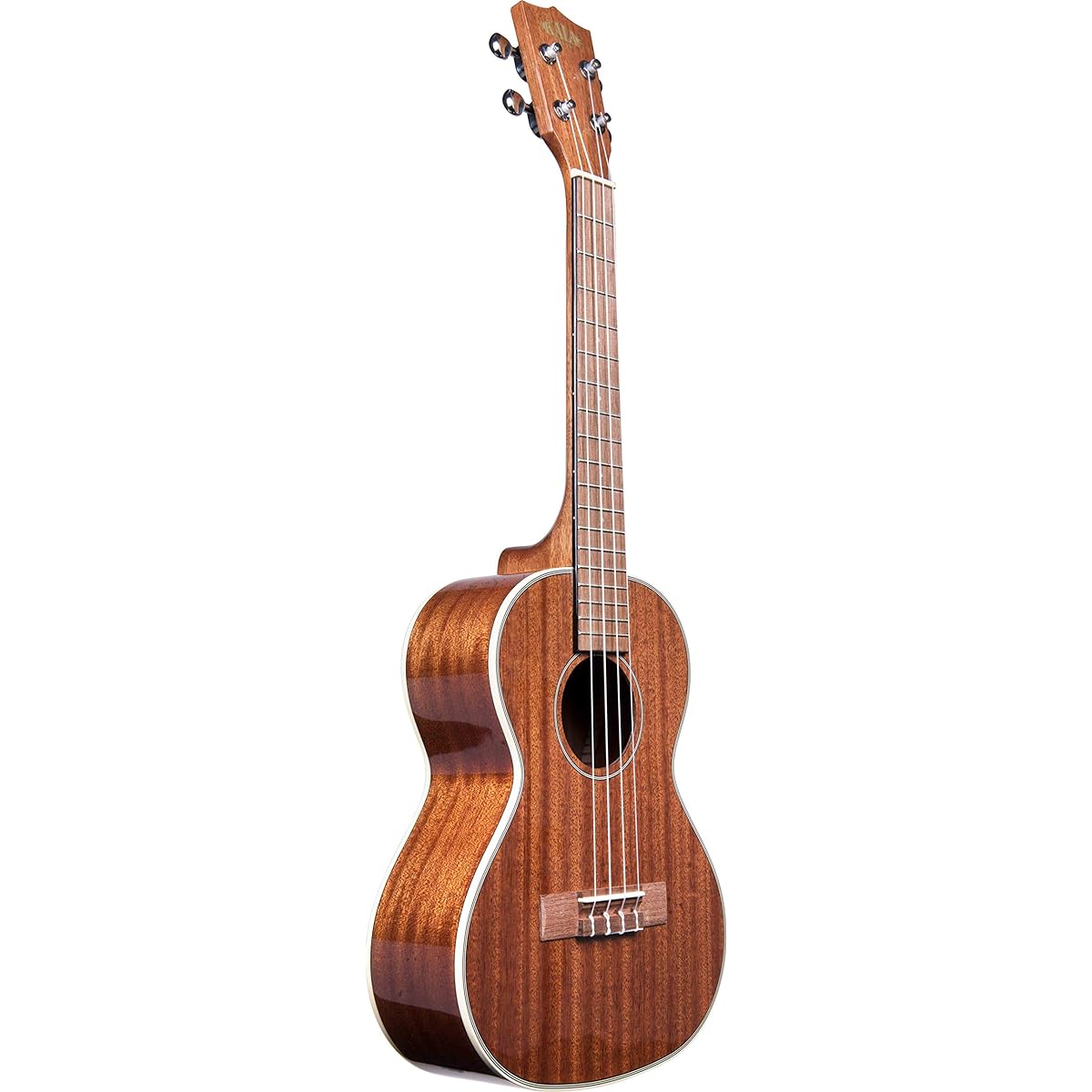 Kala KA-TG Gloss Mahogany Tenor Ukulele Bundle Gig Bag Tuner Strap String Fender Play Online Lesson Austin Bazaar Instruction DVD with Polishing Cloth