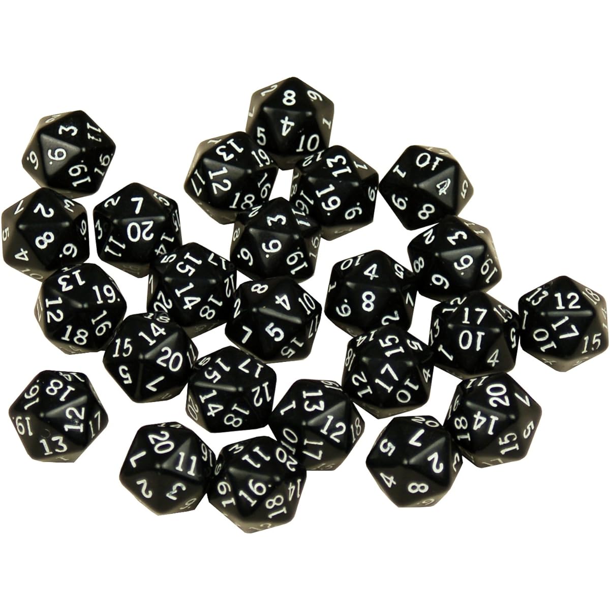 Learning Advantage 7334 20-sided Polyhedral Dice (Pack of 24)