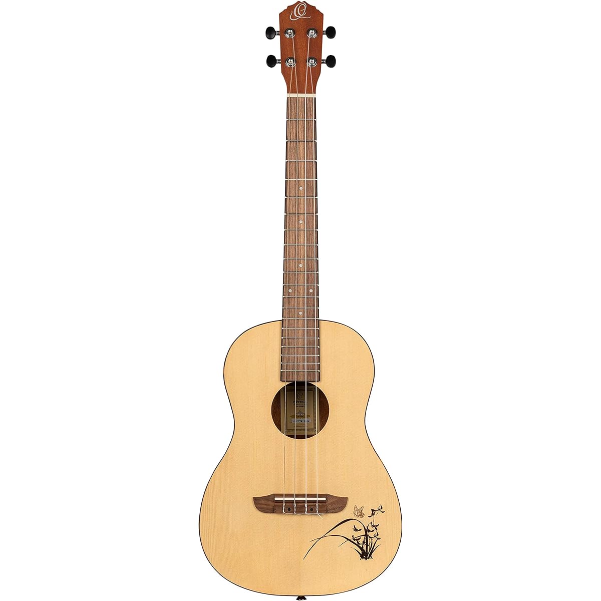 ORTEGA Ukulele BONFIRE Series Spruce Top Baritone RU5-BA [Domestic Genuine Product]