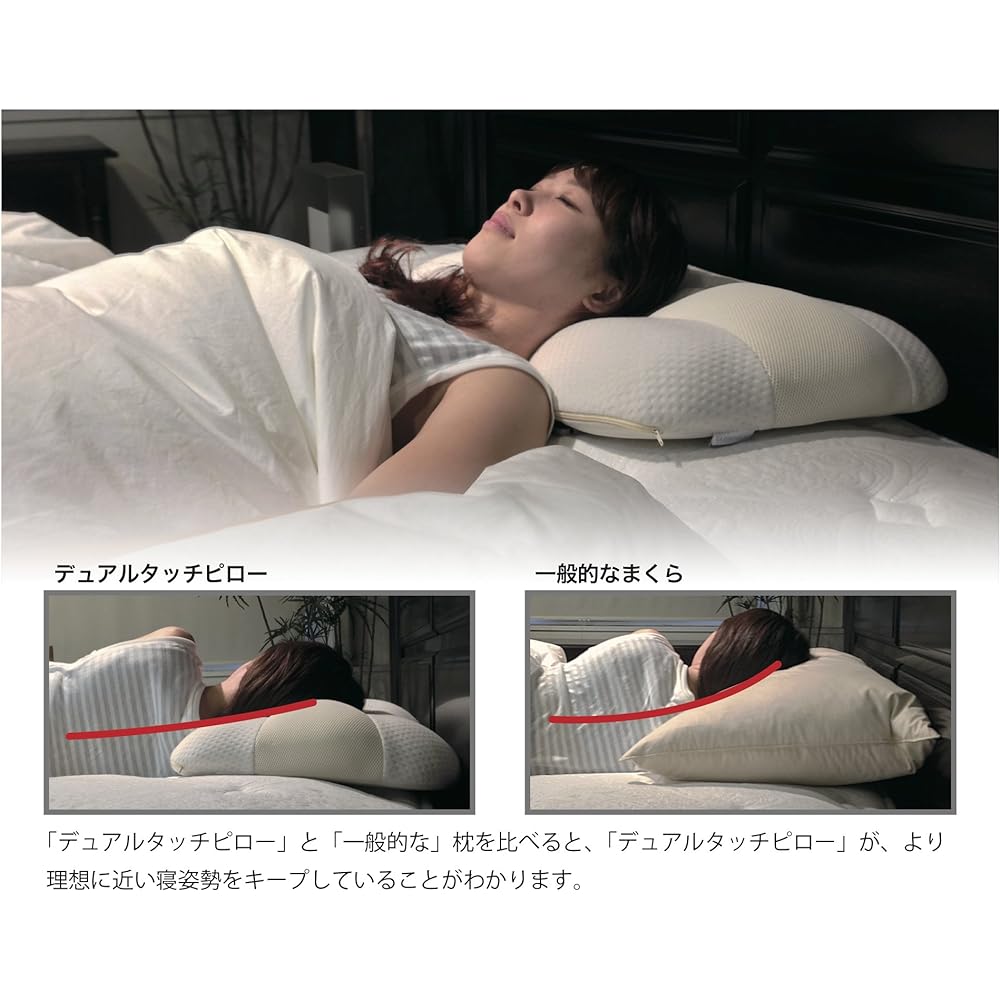 French bed high-performance pillow dual touch pillow 51523014