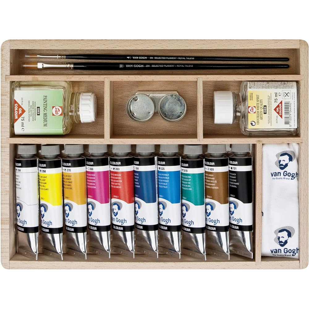 Van Gogh Talence Van Gogh oil painting wooden box set BASIC BOX T0284-0510