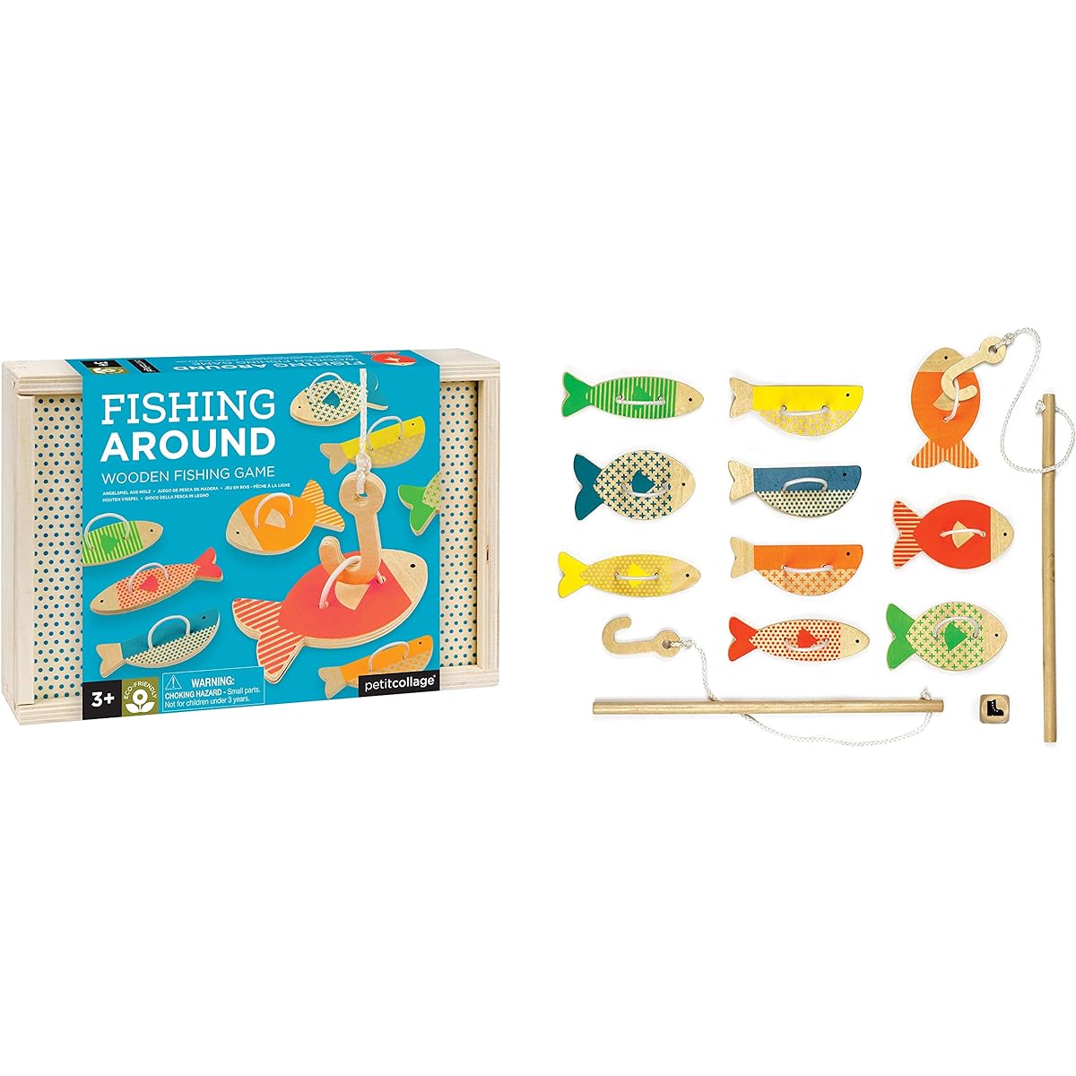 Petit Collage PTC261 Wooden Game, Multi