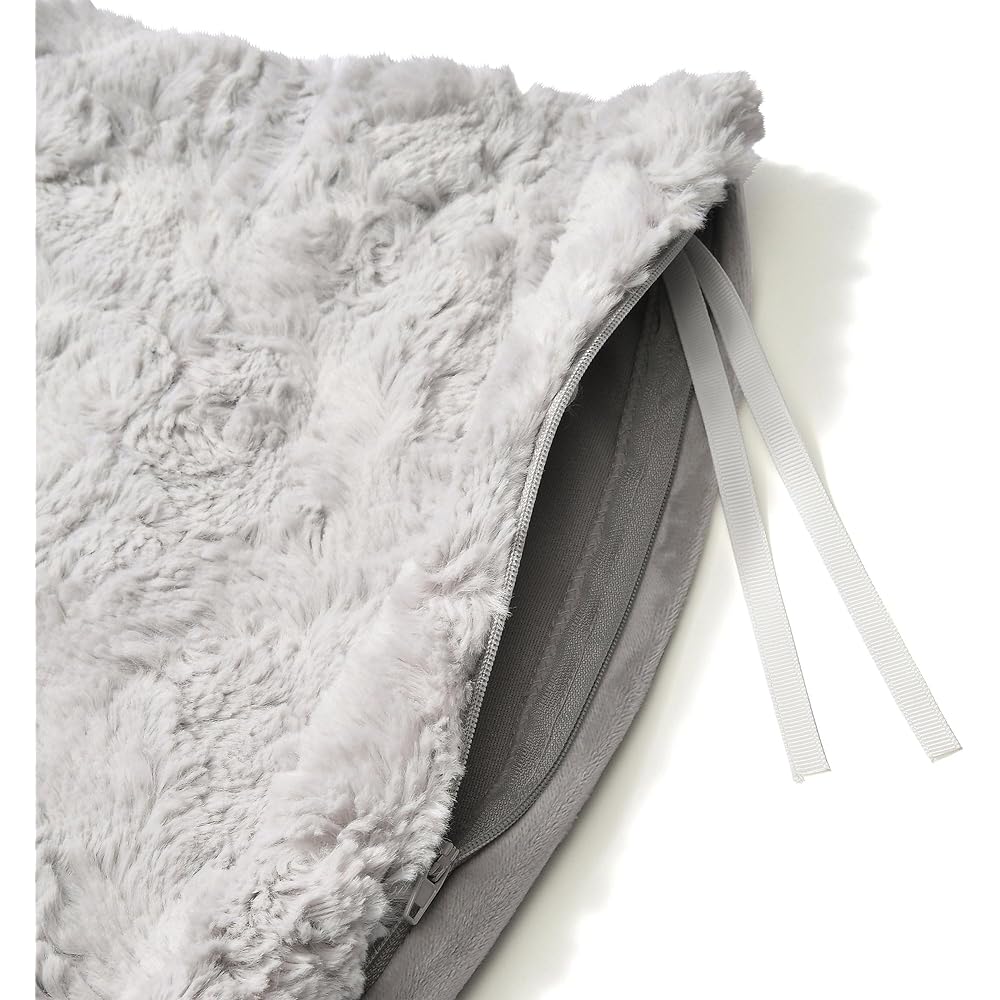 Francfranc WARMY Botine Duvet Cover Semi-double Gray