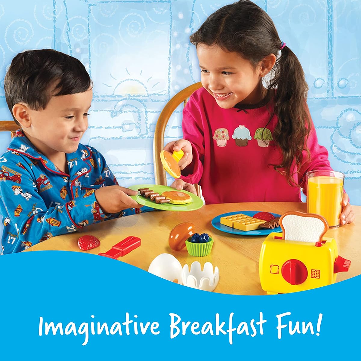 [Learning Resources]Learning Resources Pretend & Play Rise and Shine Breakfast LER9068 [Parallel Import]