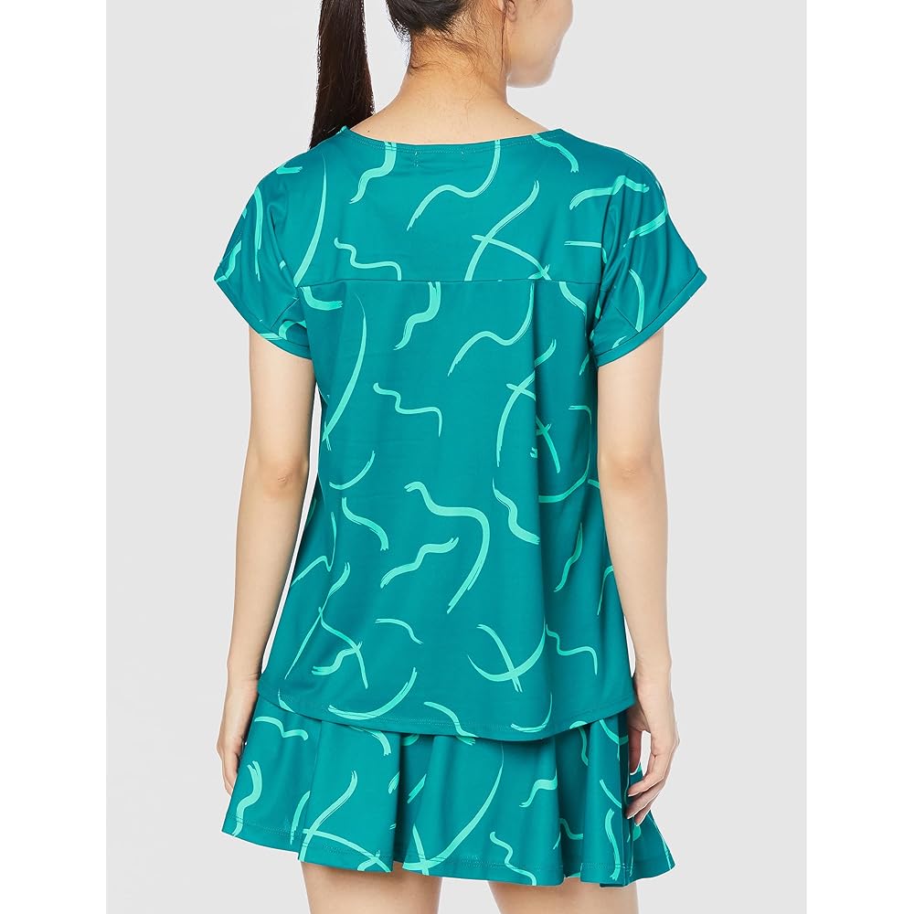 [Le Coq Sportif] T-Shirt Graphic Game Shirt UV CUT (UPF50+) SUNSCREEN Short Sleeve JTA Official Official Sunscreen Match Women's