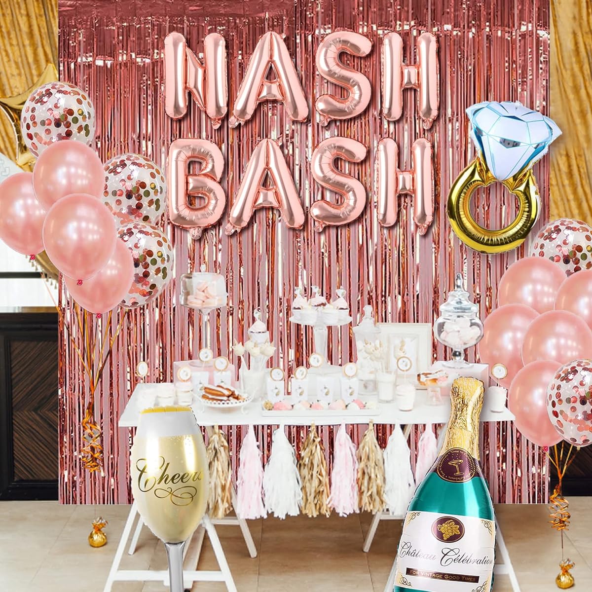 Nash Bash Bachelorette Party Decorations