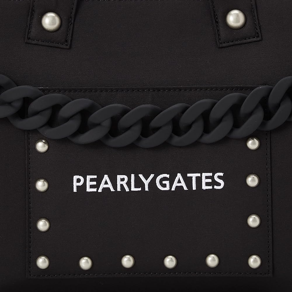 [Pearly Gates] Cart bag (chain motif pattern) / Golf round / 053-2281005 010_Black base