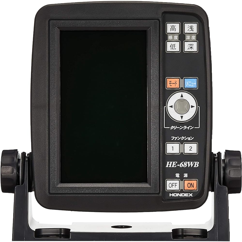 HONDEX 5-inch wide LCD portable fish finder HE-68WB