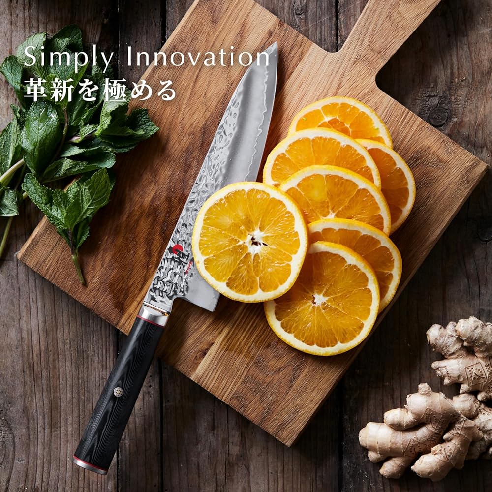 MIYABI "5000FC-D Gyuto 160mm Made in Japan" Damascus Chef Knife Medium Sword Kitchen Knife Multilayer Steel Stainless Steel Made in Seki City, Gifu Prefecture [Authorized Japanese Product] 34681-161