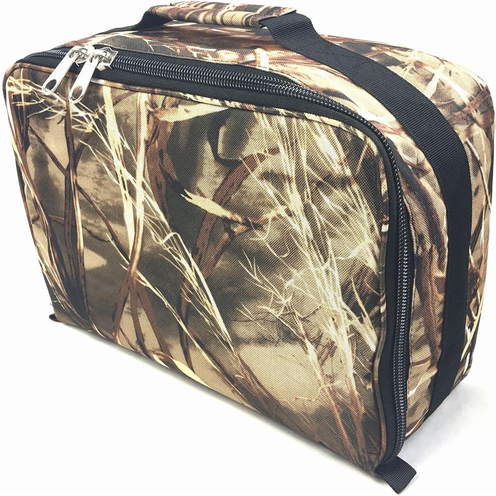 Camouflage pattern reel case ★The inner partitions are adjustable so you can store reels of various sizes, and the 8 partitions are removable so you can also store small items.Bait reel case Spinning reel case Fly reel case Reel bag Tackle box